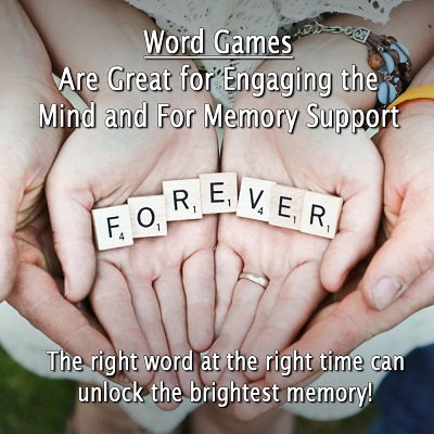 Word Games for Engaging the Mind and Memory Support