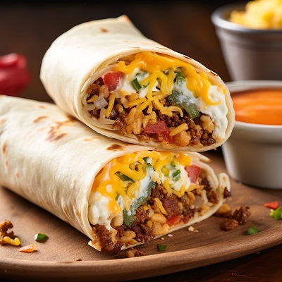 Low Carb Breakfast Burrito
